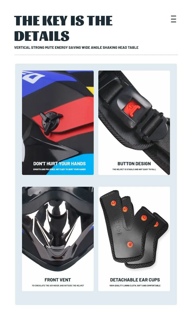 Free Gift For Adults Children Professional Off-road Helmet Motorcycle Helmet Downhill DOT Racing Motorcycle Motor Helmet