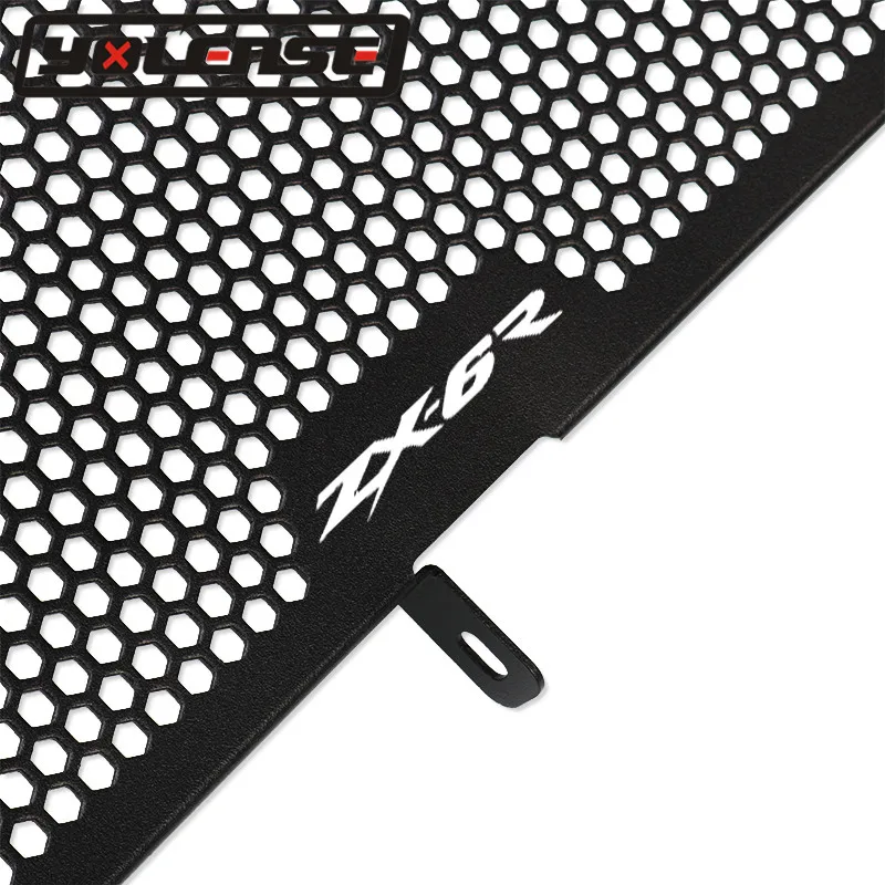 Motorcycle Radiator Guard Grille Cover Protector Protective Grill For ZX636R ZX-636R ZX-6R ZX6R ZX636 2013-2025