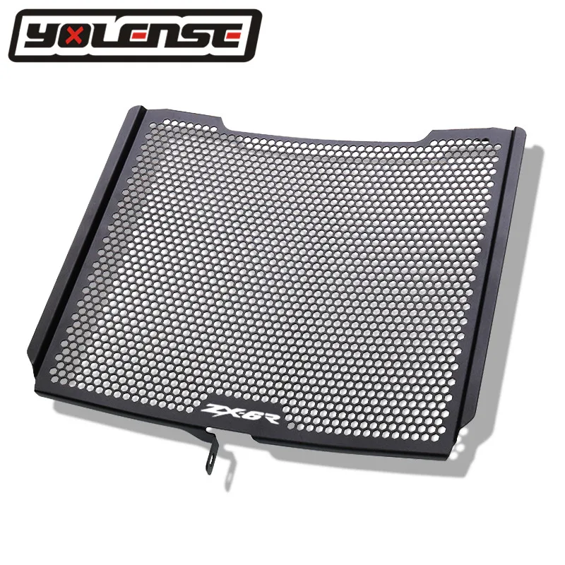 Motorcycle Radiator Guard Grille Cover Protector Protective Grill For ZX636R ZX-636R ZX-6R ZX6R ZX636 2013-2025