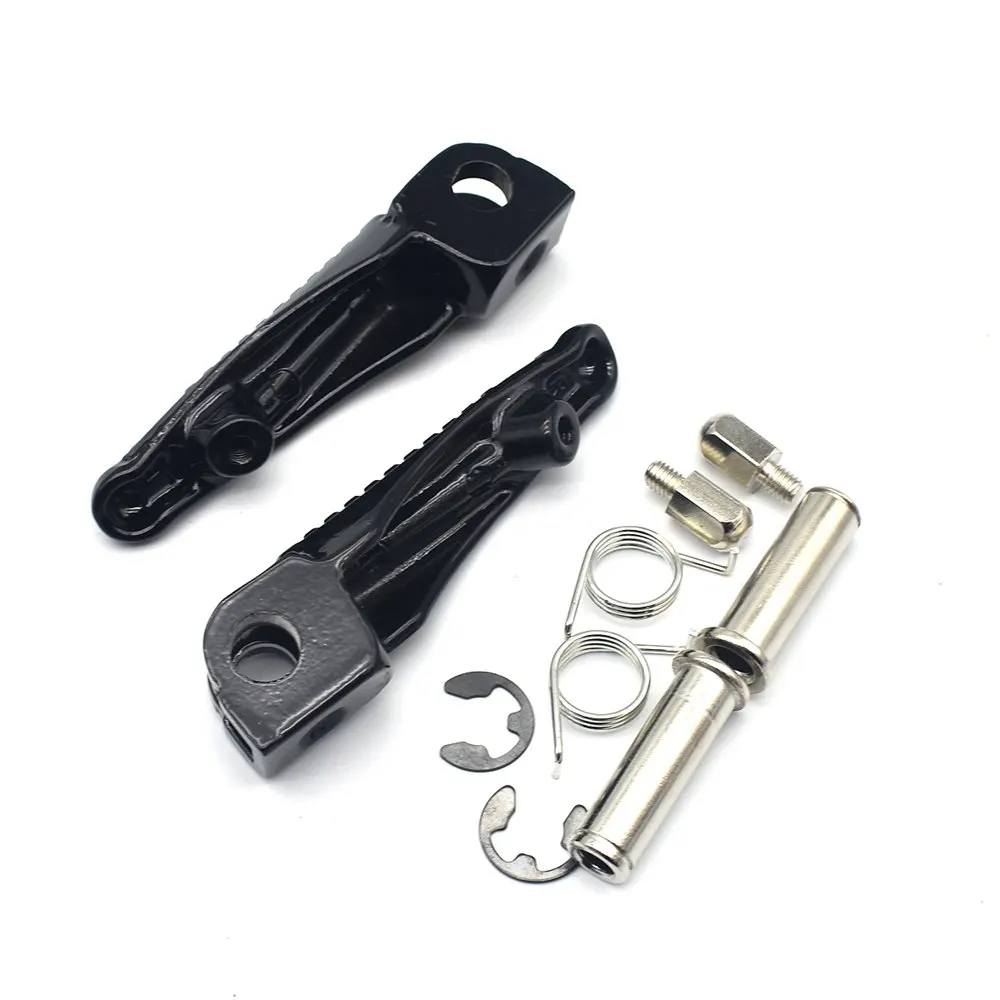 For Kawasaki ZX6R ZX636 ZX9R ZX10R ZX14 ZX-14 Z750 Z1000 ZZR1200 GTR1400 ZZR1400 ER6N Motorcycle Front Rear Footrests Foot pegs