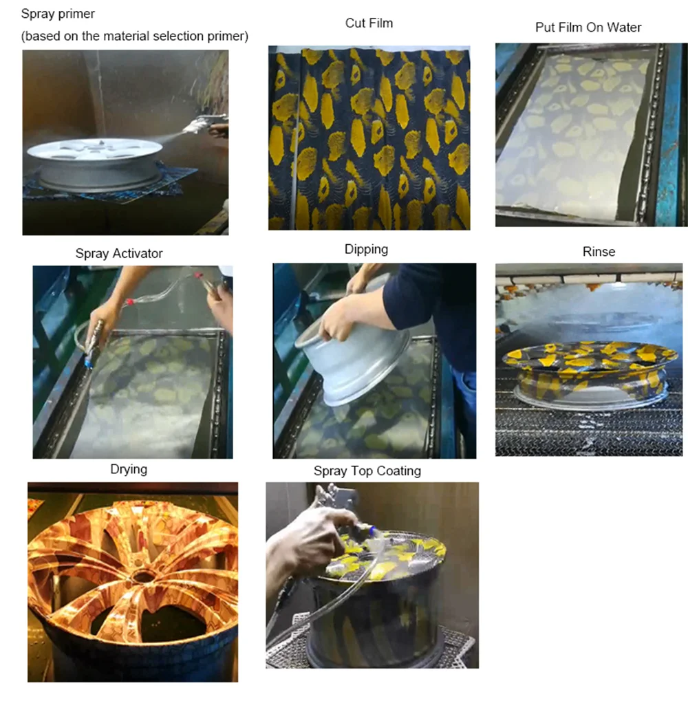 2M/6M/10M/20M Length Carbon Fibre Watertransferprint 50CM Width Hydrographic Water Transfer Film H136