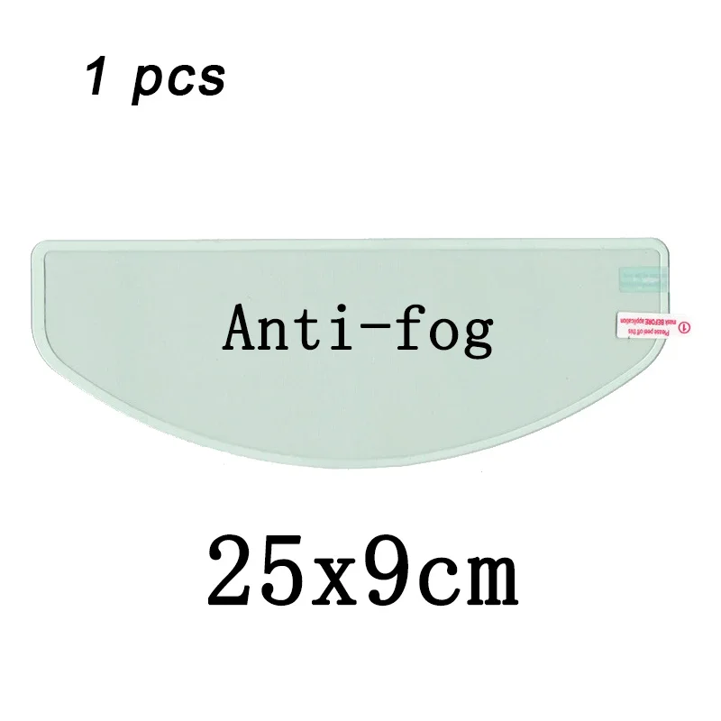 Universal Motorcycle Helmet Rainproof Film Safety Driving Durable Nano Coating Sticker Anti-Fog Film Moto Helmets Accessories