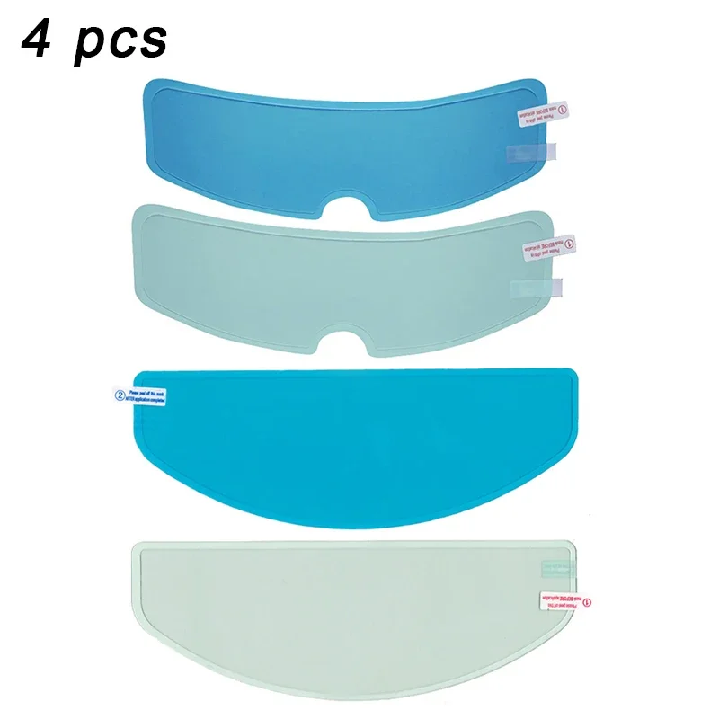 Universal Motorcycle Helmet Rainproof Film Safety Driving Durable Nano Coating Sticker Anti-Fog Film Moto Helmets Accessories