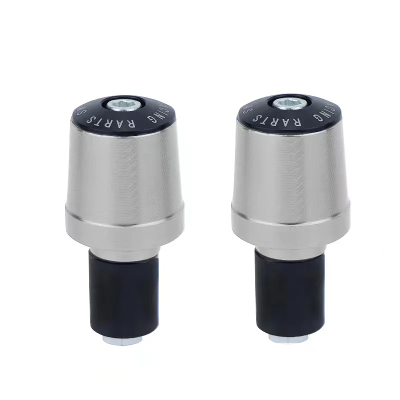 Universal Motorcycle Handlebar Grips Ends Motocross Handle Plug Weights Anti Vibration Slider Plug For Options