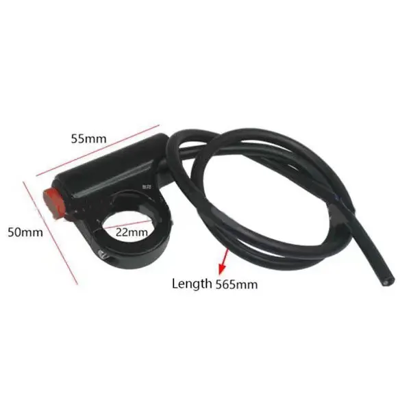Motorcycle Switch Hazard Light Switch Button Electric Vehicle Double Flash Warning Emergency Lamp Signal Flasher Motorcycle Part