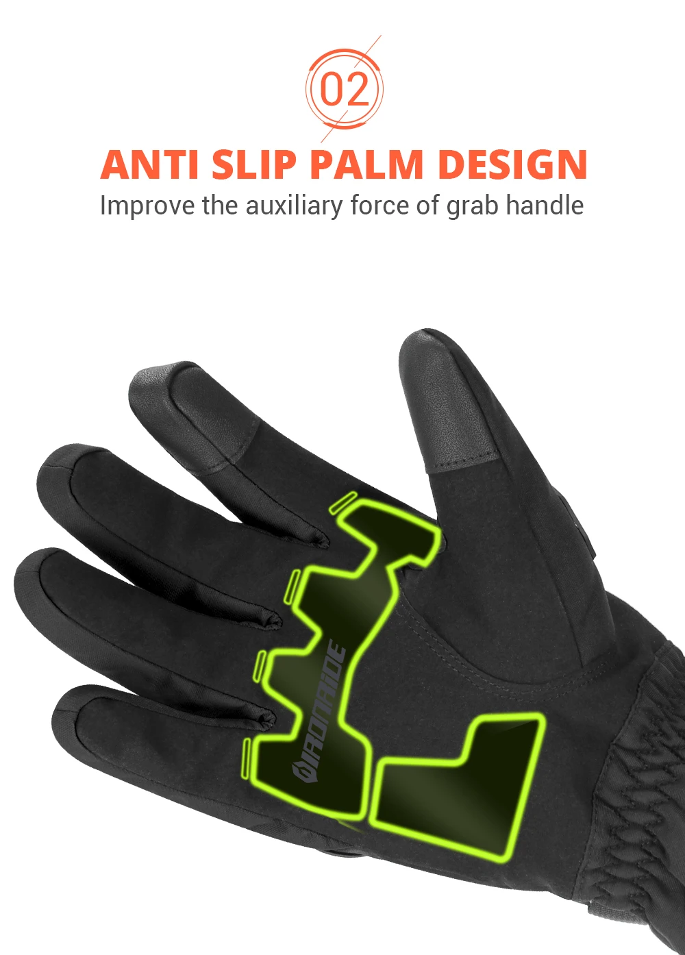 Winter Motorcycle Gloves Waterproof Gant Moto Warm Men Full Finger Moto Gloves Touch Screen Guantes Motorbike Riding Gloves