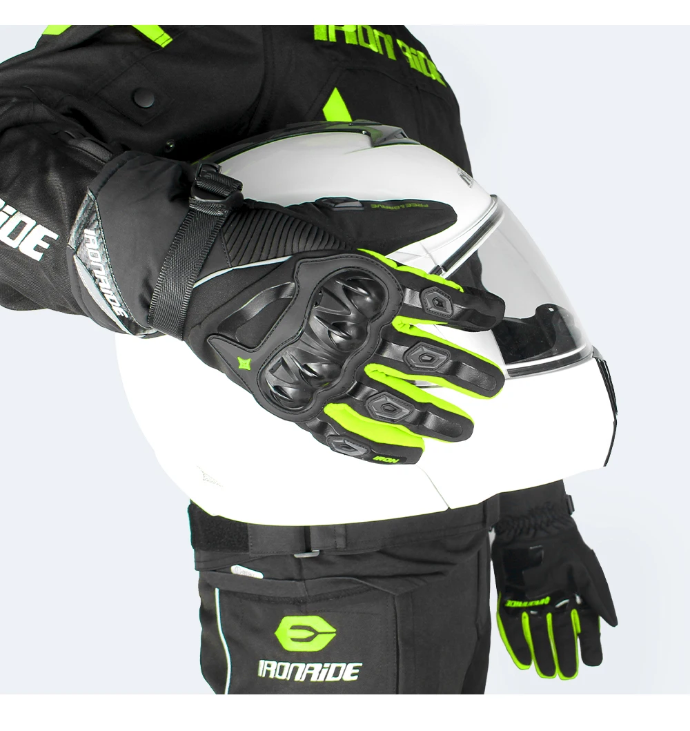 Winter Motorcycle Gloves Waterproof Gant Moto Warm Men Full Finger Moto Gloves Touch Screen Guantes Motorbike Riding Gloves