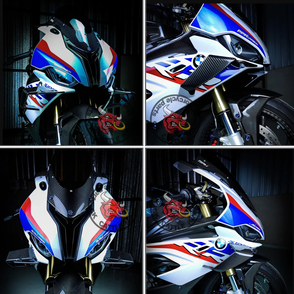 Motorcycles Fairing Side Winglet Aerodynamic Wing Kit Spoilers For Bmw S1000rr S1000 RR M1000rr 2019-2022 Accessories