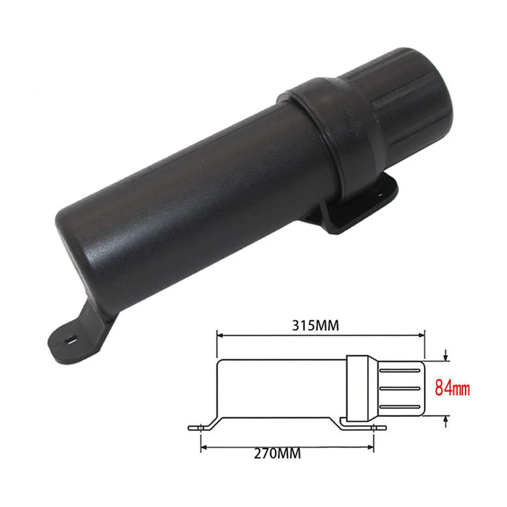 Universal Motorcycle Electric Adults Tool Tube Box Off-Road Motos Motorcycle Tool Tube Gloves Raincoat Box For Harley 315x84mm