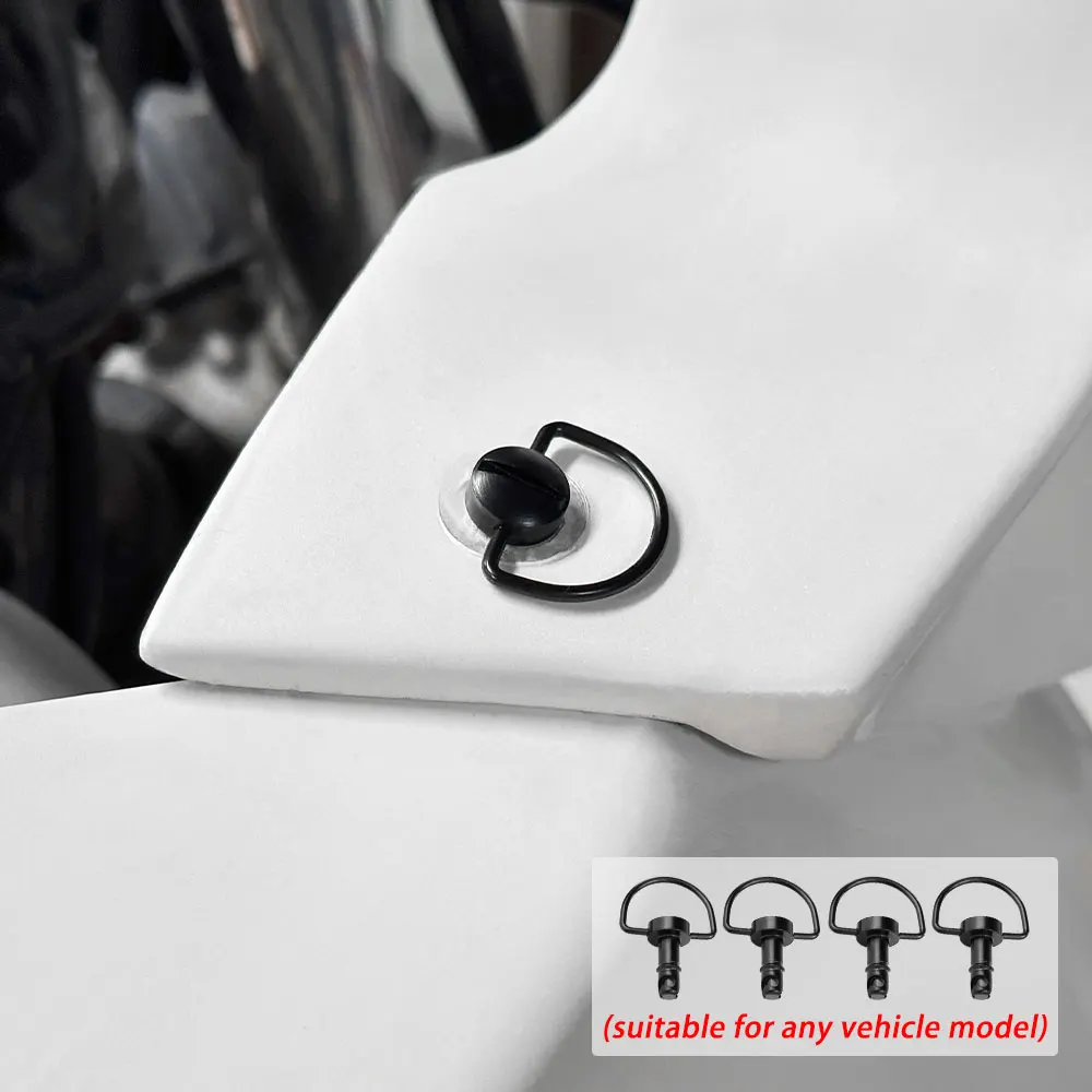 For DUCATI MV Agusta Aprilia Yamaha R1 R6 Honda 17mm Universal Quick Release Fasteners D-RING 1/4 Turn Rivet Fairing Bolts Studs