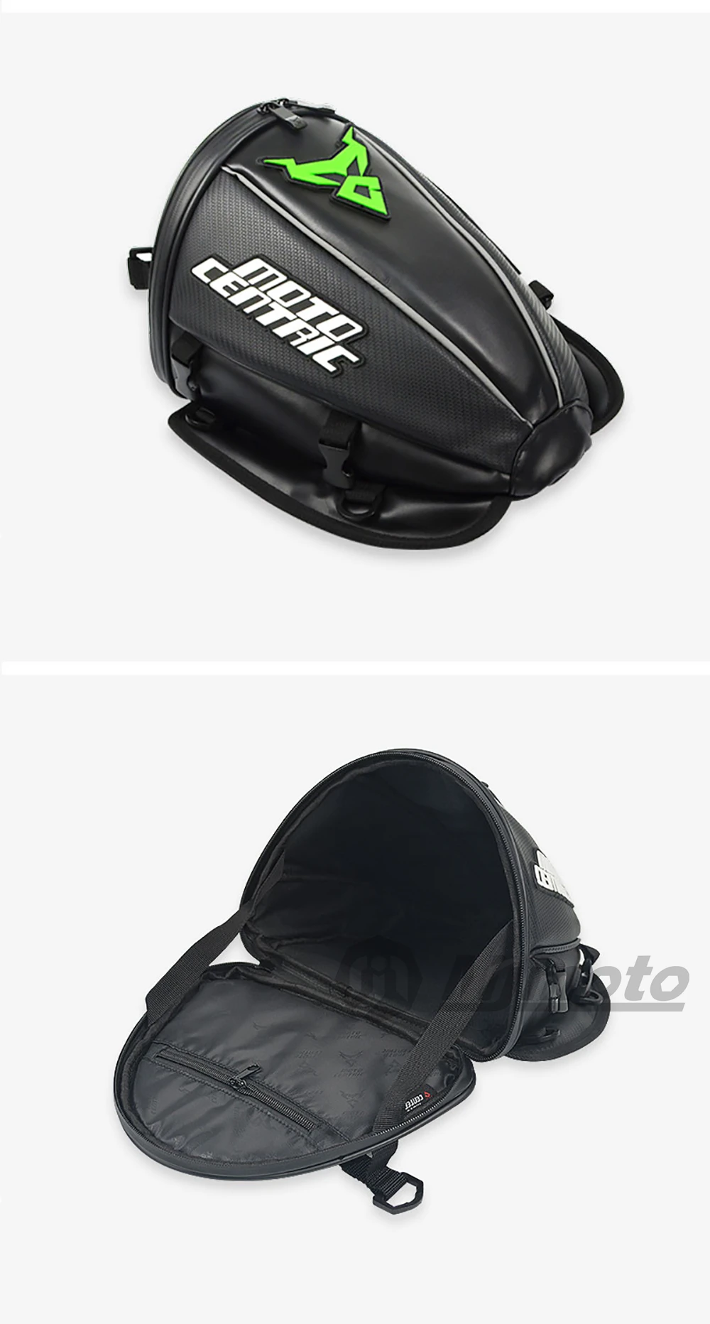 Waterproof Motorcycle Tail Bag Sport Luggage Reflective Saddle Riding Rear Bag Motorcycle Motorbike Scooter Side Back Seat Bag