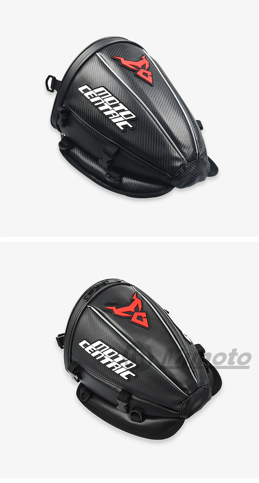 Waterproof Motorcycle Tail Bag Sport Luggage Reflective Saddle Riding Rear Bag Motorcycle Motorbike Scooter Side Back Seat Bag