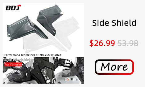 BDJ Armrest Tenere700 XT700Z Rear Grab Handle Seat Hand Handle Grab Bar Rail For Yamaha Tenere 700 Motorcycle Accessories
