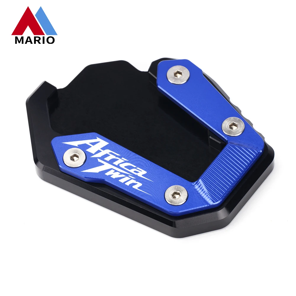For CRF1100L CRF 1100 L 1100L Africa Twin CNC Motorcycle Kickstand Foot Side Stand Extension Pad Support Plate 2020 2021