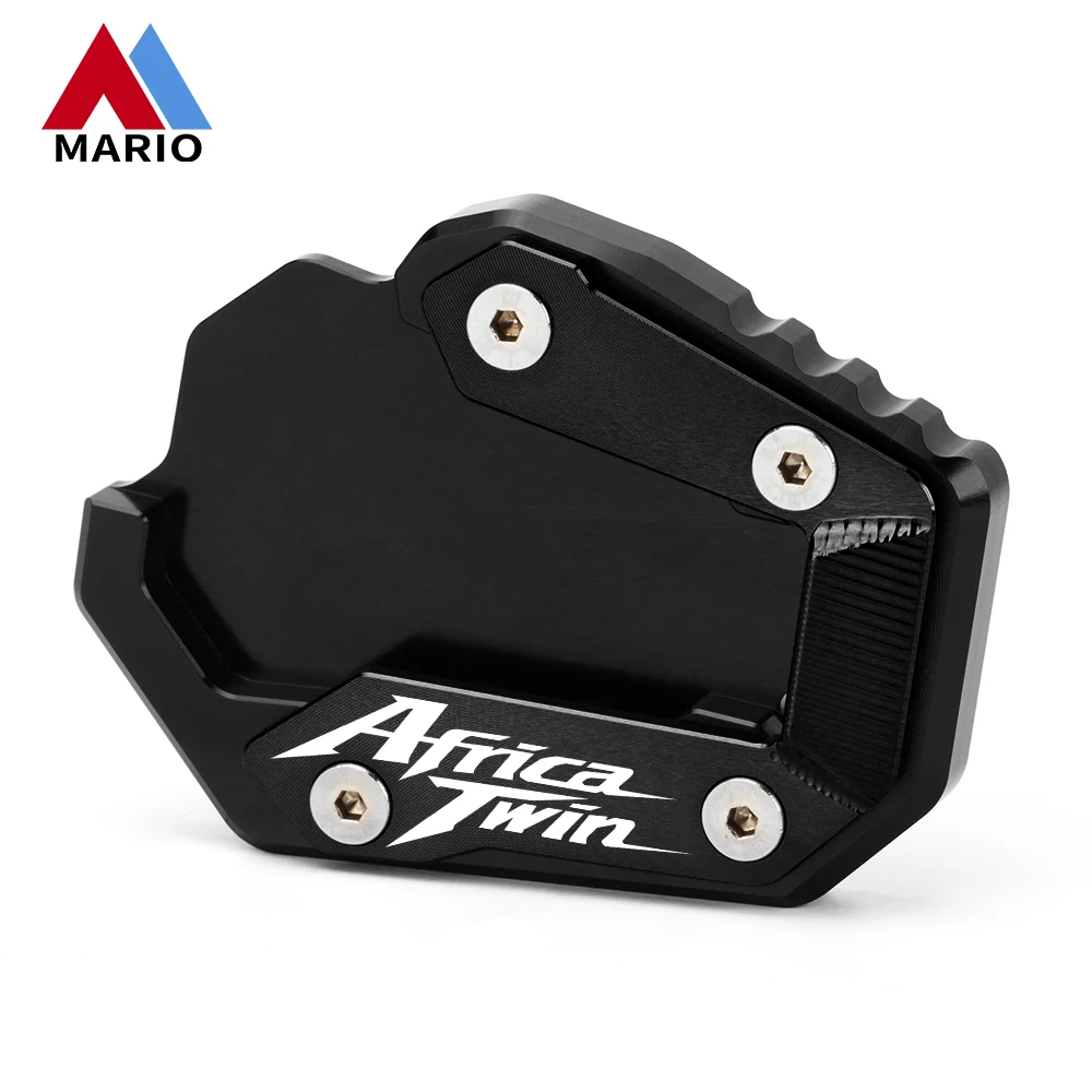 For CRF1100L CRF 1100 L 1100L Africa Twin CNC Motorcycle Kickstand Foot Side Stand Extension Pad Support Plate 2020 2021