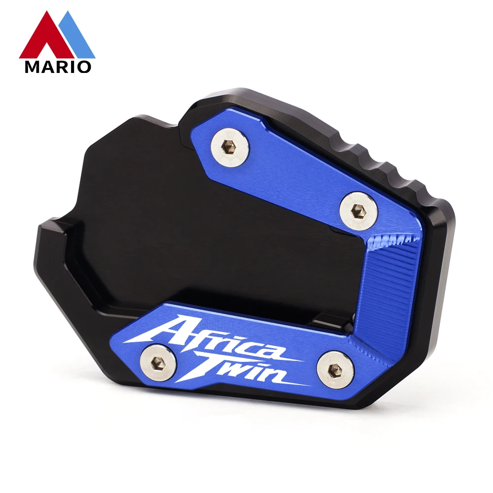 For CRF1100L CRF 1100 L 1100L Africa Twin CNC Motorcycle Kickstand Foot Side Stand Extension Pad Support Plate 2020 2021