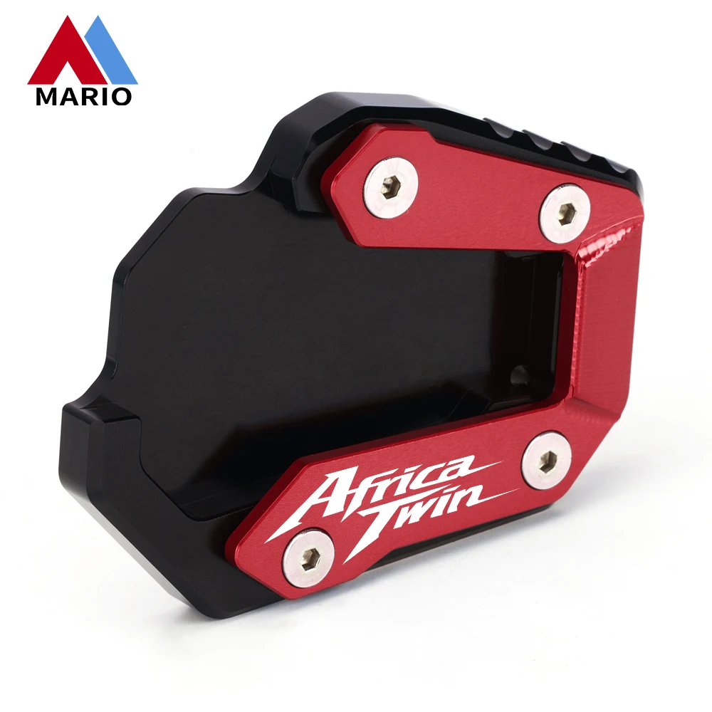For CRF1100L CRF 1100 L 1100L Africa Twin CNC Motorcycle Kickstand Foot Side Stand Extension Pad Support Plate 2020 2021