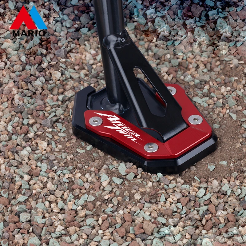 For CRF1100L CRF 1100 L 1100L Africa Twin CNC Motorcycle Kickstand Foot Side Stand Extension Pad Support Plate 2020 2021