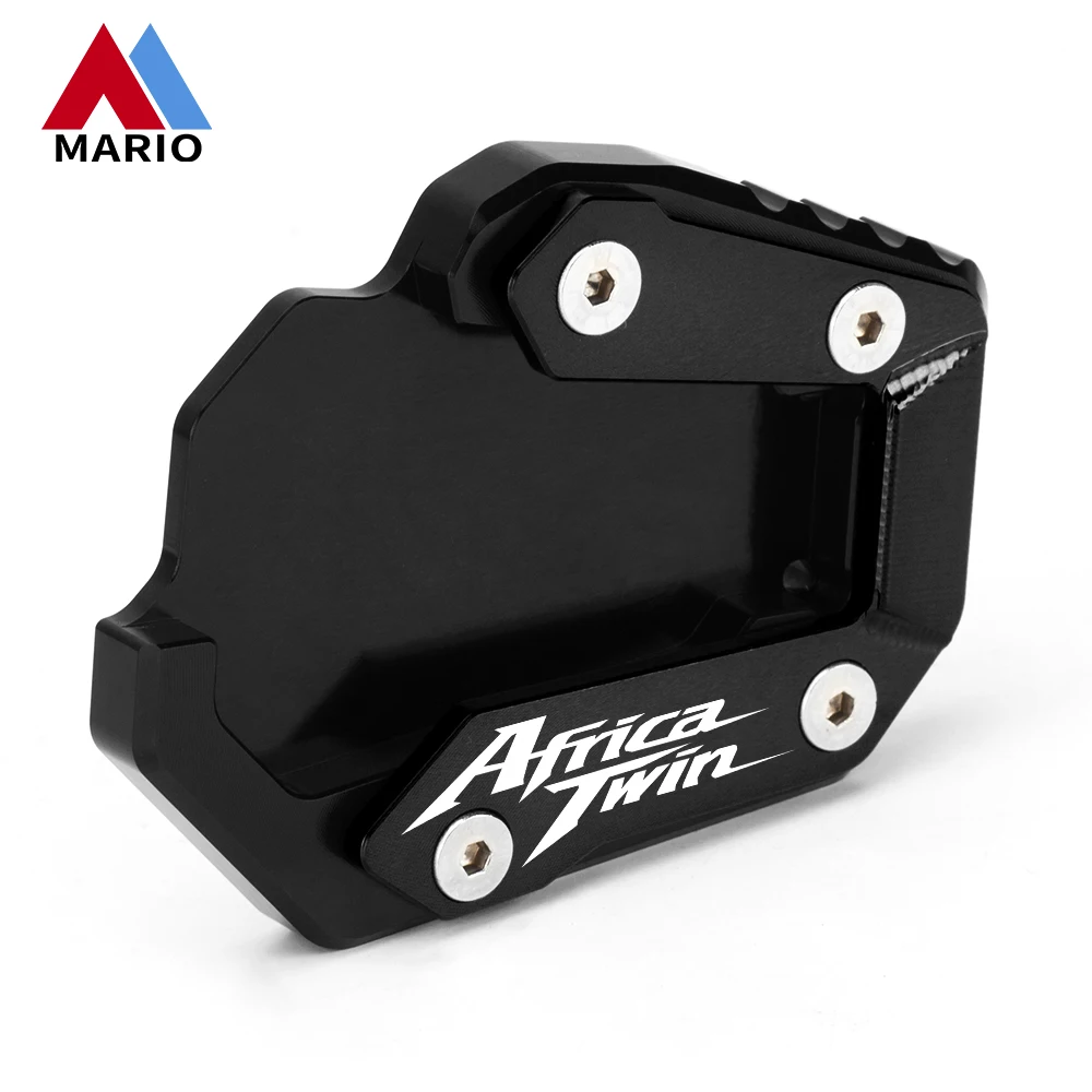 For CRF1100L CRF 1100 L 1100L Africa Twin CNC Motorcycle Kickstand Foot Side Stand Extension Pad Support Plate 2020 2021