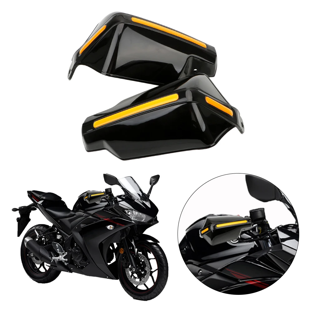 YOSOLO 1 Pair Handle Protector Shield Windproof Motorcycle Hand Guard Handlebar HandGuards Motorbike Accessories Protection Gear