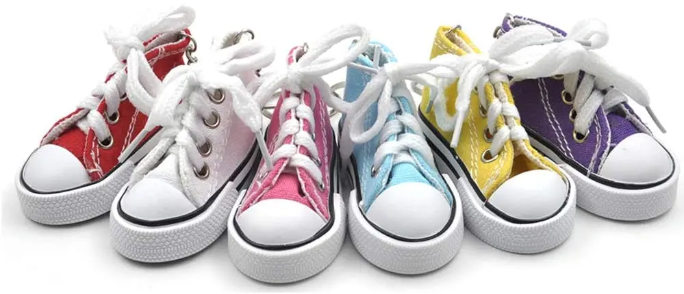 1pc Funny Motorcycle Bicycle Shoe Shape Foot Support Side Tripod Cover Motor Electric Vehicle Bike Kickstand Mini Canvas Shoes