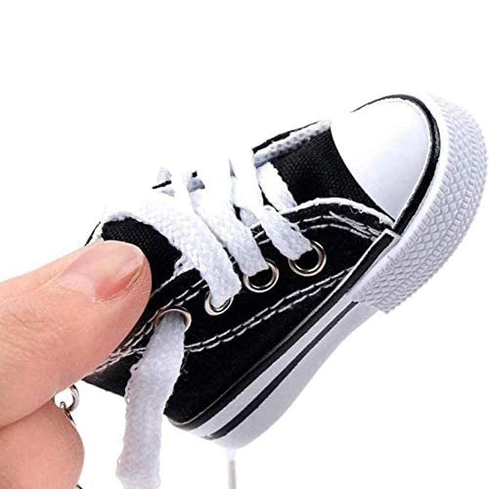 1pc Funny Motorcycle Bicycle Shoe Shape Foot Support Side Tripod Cover Motor Electric Vehicle Bike Kickstand Mini Canvas Shoes