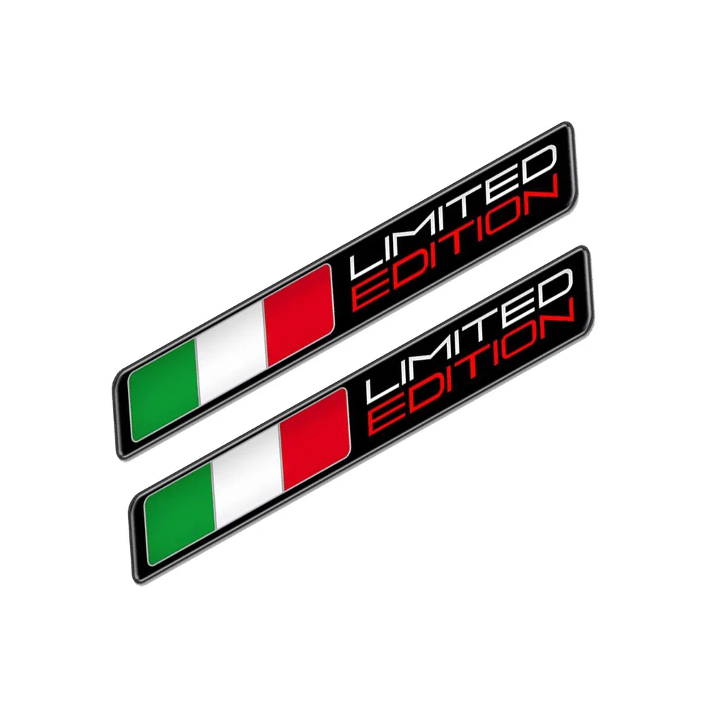 3D Motorcycle Decal Italy Flag Stickers Italia Limited Edition Sticker Case for Aprilia RS4 RSV4 Ducati Monster 1199 1299 1098