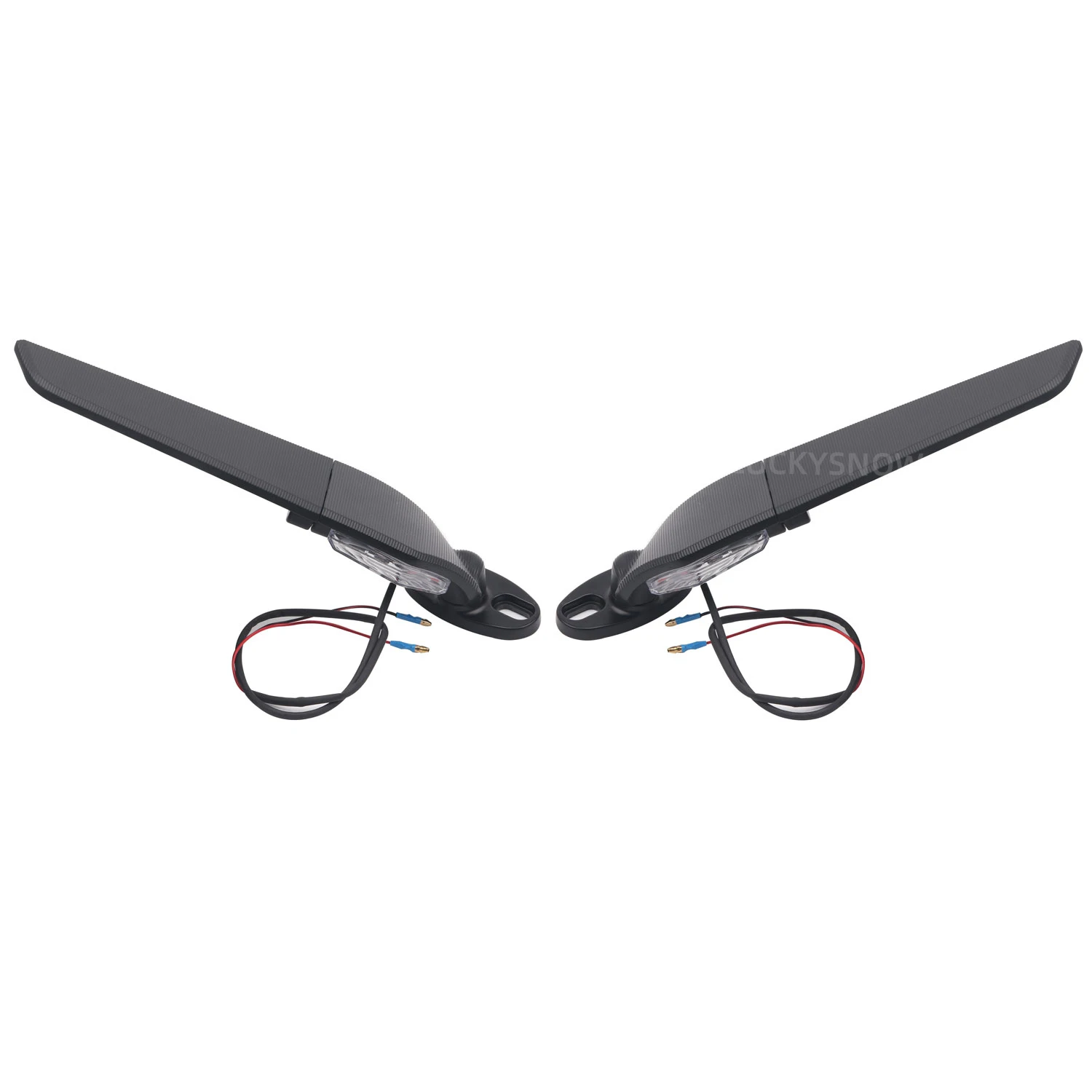 For Honda CBR650R F CBR1000RR CBR600RR CBR 250R 300R 400RR 500R Motorcycle Mirror Modified Wind Wing  Rotating Rearview Mirror