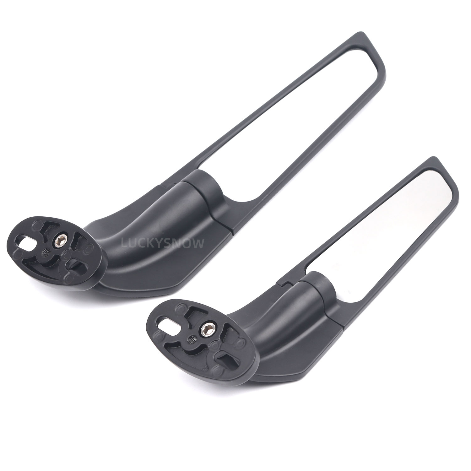 For Honda CBR650R F CBR1000RR CBR600RR CBR 250R 300R 400RR 500R Motorcycle Mirror Modified Wind Wing  Rotating Rearview Mirror