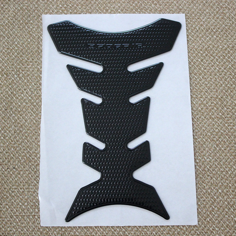 Motorbike Fishbone Fuel Tank Sticker Three-dimensional Car Sticker Creative Car Scratch Sticker Car Creative Body Sticker