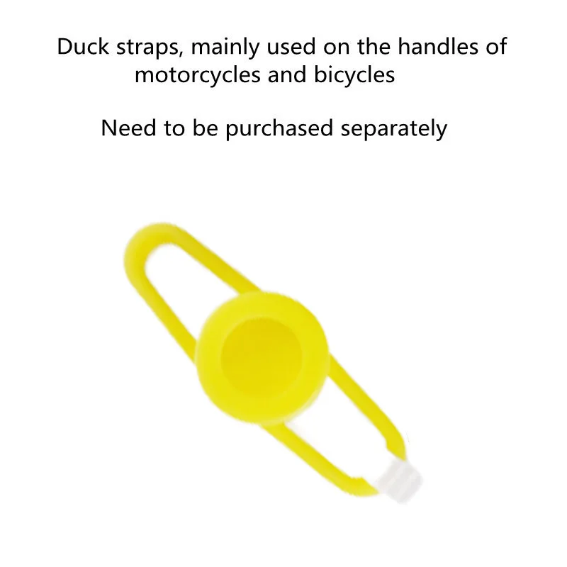 Bicycle Small Yellow Duck Propeller Helmet Standing Duck Broken Wind Ducky Decoration Bike Motorcycle Cycling Bicycle Ornaments