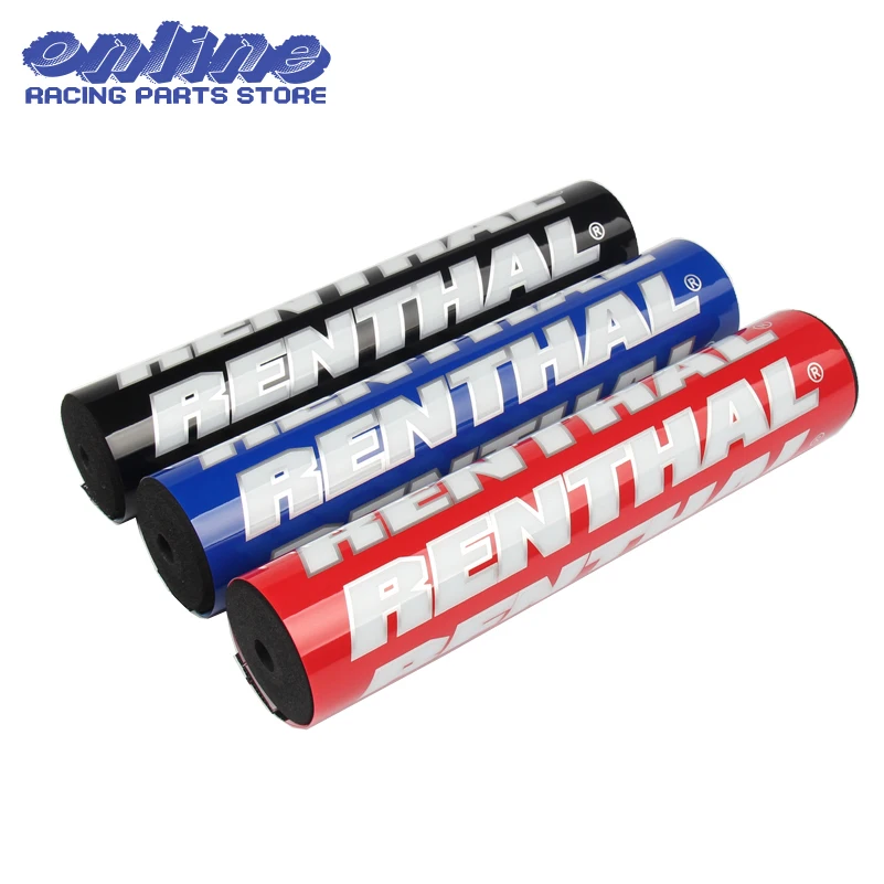 250mm Motorcycle Handlebar Round Cushion Crossbar Foam Bar 7/8" Pads For HONDA YAMAHA KAWASAKI SUZUKI Motocross Dirt Pit Bike