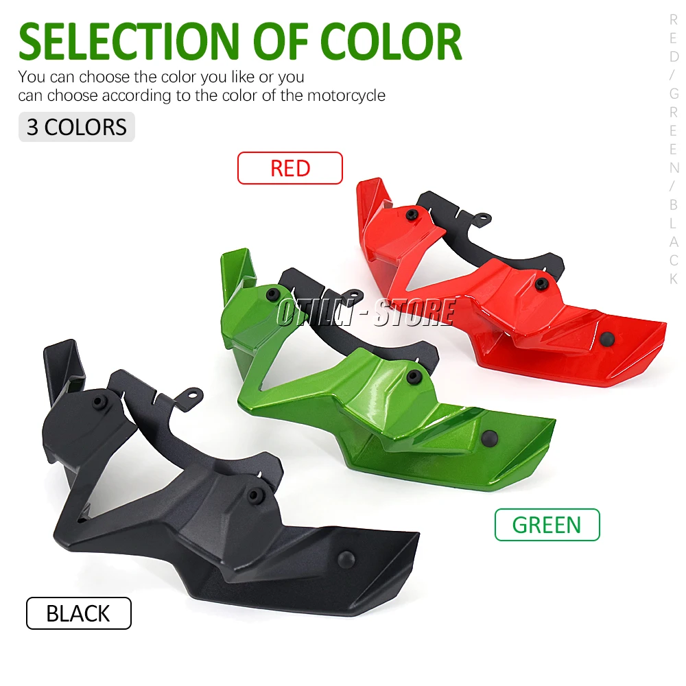 Carbon Fiber Motorcycle Z 900 Naked Front Spoiler Winglet Aerodynamic Wing Kit Spoiler New For Kawasaki Z900 2020 2021 2022