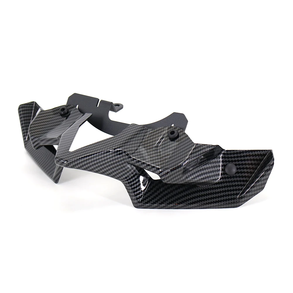Carbon Fiber Motorcycle Z 900 Naked Front Spoiler Winglet Aerodynamic Wing Kit Spoiler New For Kawasaki Z900 2020 2021 2022
