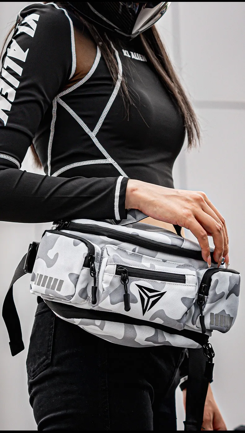 Motowolf Waterproof Motorcycle Waist Bag Multifunctional Outdoor Motocross Cycling Pack Anti-Splash Premium Oxford Cloth