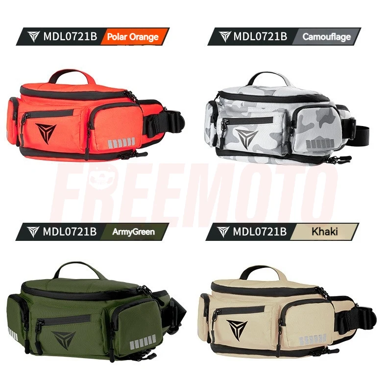 Motowolf Waterproof Motorcycle Waist Bag Multifunctional Outdoor Motocross Cycling Pack Anti-Splash Premium Oxford Cloth
