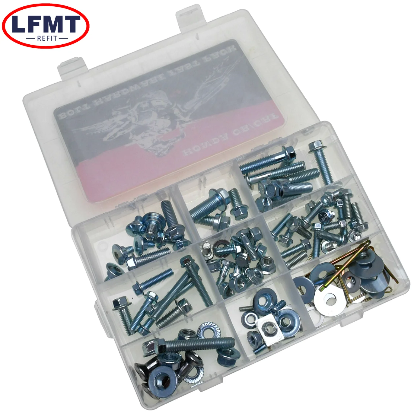 Motorcycles Fairing Fender Screw Bolt Kit Set For Honda CR CRF CR125 CR250 CRF250 CRF450 R/X/L/RX 2003-2024 2025 Universal Parts