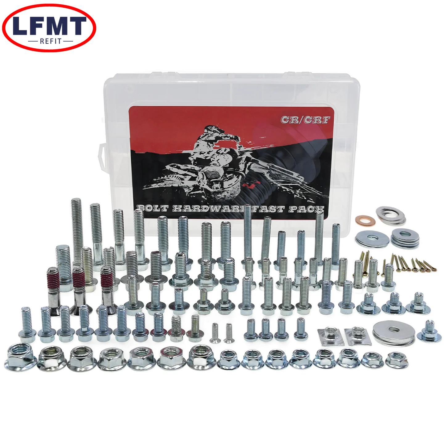Motorcycles Fairing Fender Screw Bolt Kit Set For Honda CR CRF CR125 CR250 CRF250 CRF450 R/X/L/RX 2003-2024 2025 Universal Parts