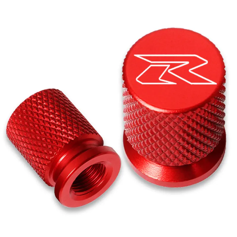 For SUZUKI GSXR 250 400 600 1000 750 GSR750 GSR 750 1000R Motorcycle Wheel Tire Valve Caps Tyre Stem Covers Airdust Waterproof