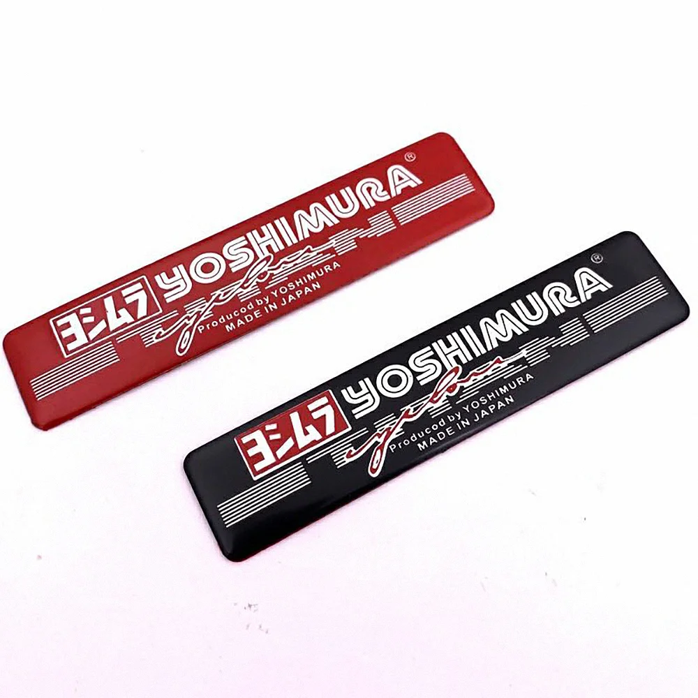 For Yoshimura Dirt Bike Exhaust 3D Sticker Motorcycle Accessories DB Killer Muffler Escape R1 R6 GP Alpha AT2 R77 R11 51MM 150CC