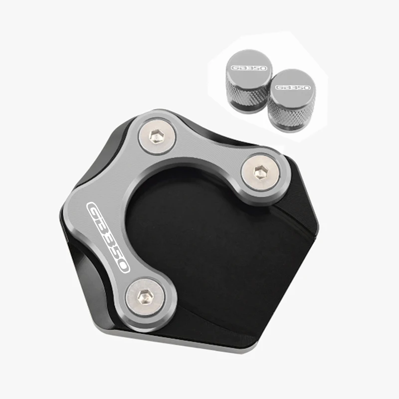 New Fit For Honda GB350 GB350S GB 350 350s 2021-2025 2023 Motorcycle Side Stand Extension Pad Kickstand Enlarger Plate Bracket