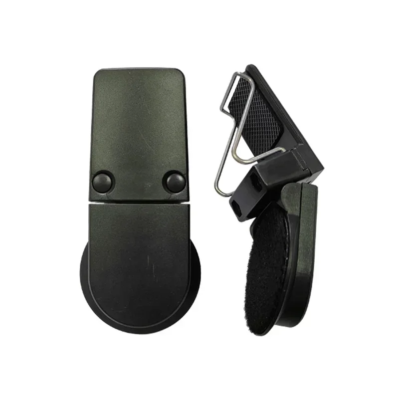 Summer Motorbike Electric Bike Helmet Headset Fix Clamp Multifunctional Steel Clip Plastic Clip Helmet Bluetooth Headset Clamp