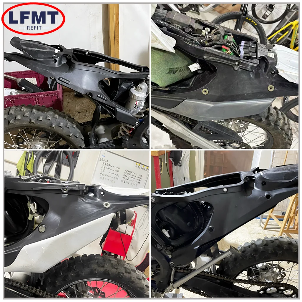 For HUSQVARNA TC TX TE FC FX FE 150 250 350 450 Motorcycle Strengthen Subframe Rear Seat Support Frame Tailstock Mount 2019-2023