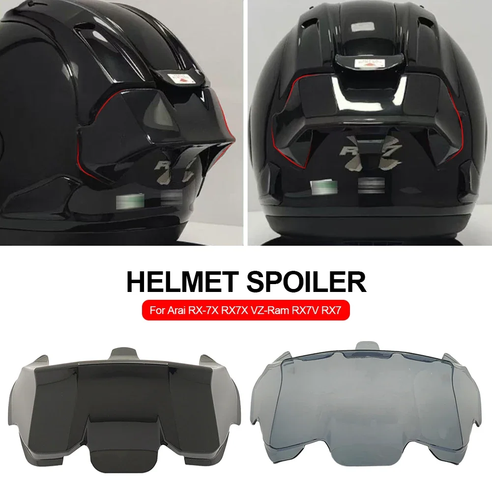 Motorcycle Rear Helmet Spoiler Rear Trim Helmet Spoiler Motorcycle Helmet Accessories For Arai RX-7X RX7X VZ-Ram RX7V RX7