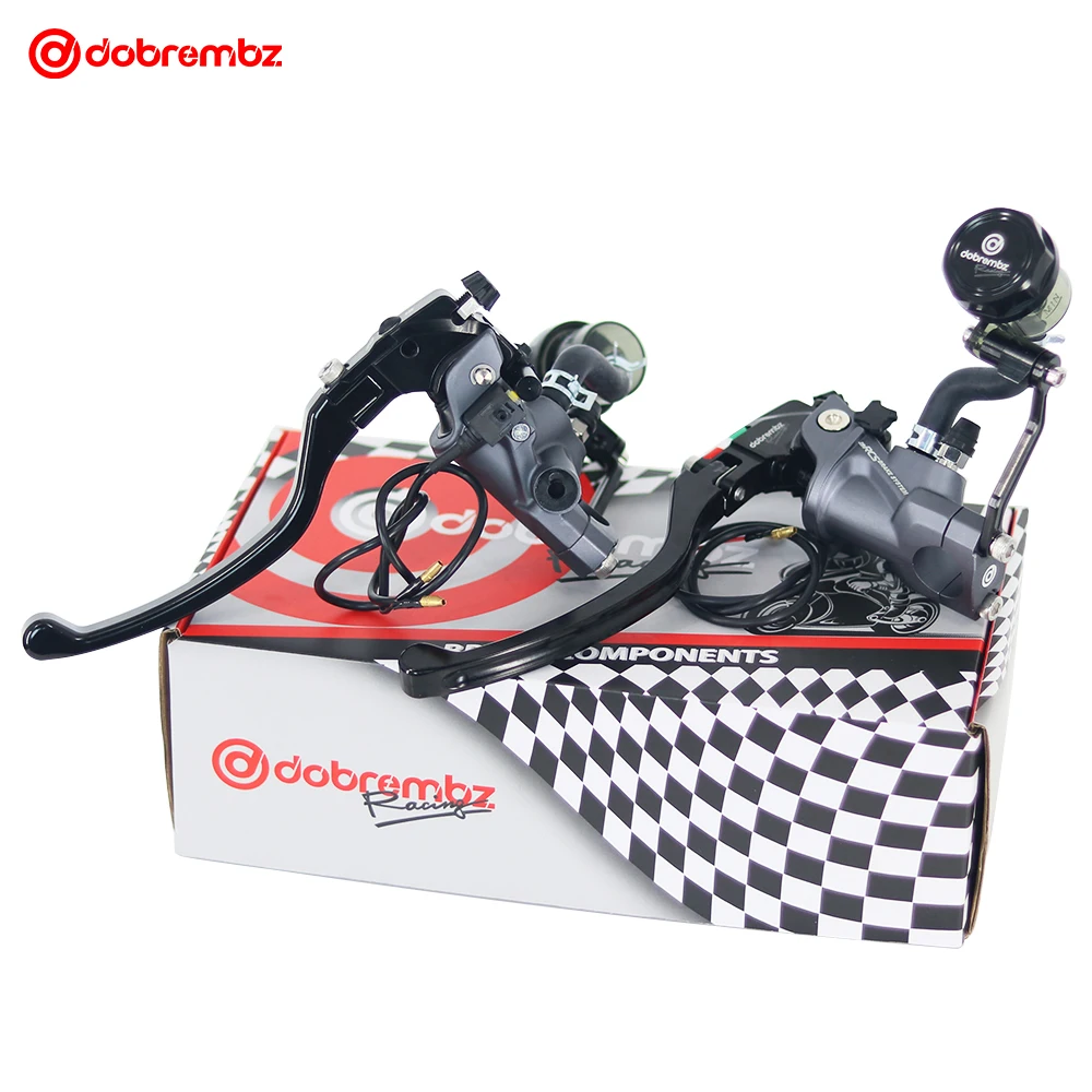 Motorcycle Modification22mm 19RCS Brake Clutch Levers Master Cylinder Hydraulic Pump Reservoir For Honda Suzuki Kawasaki Yamaha
