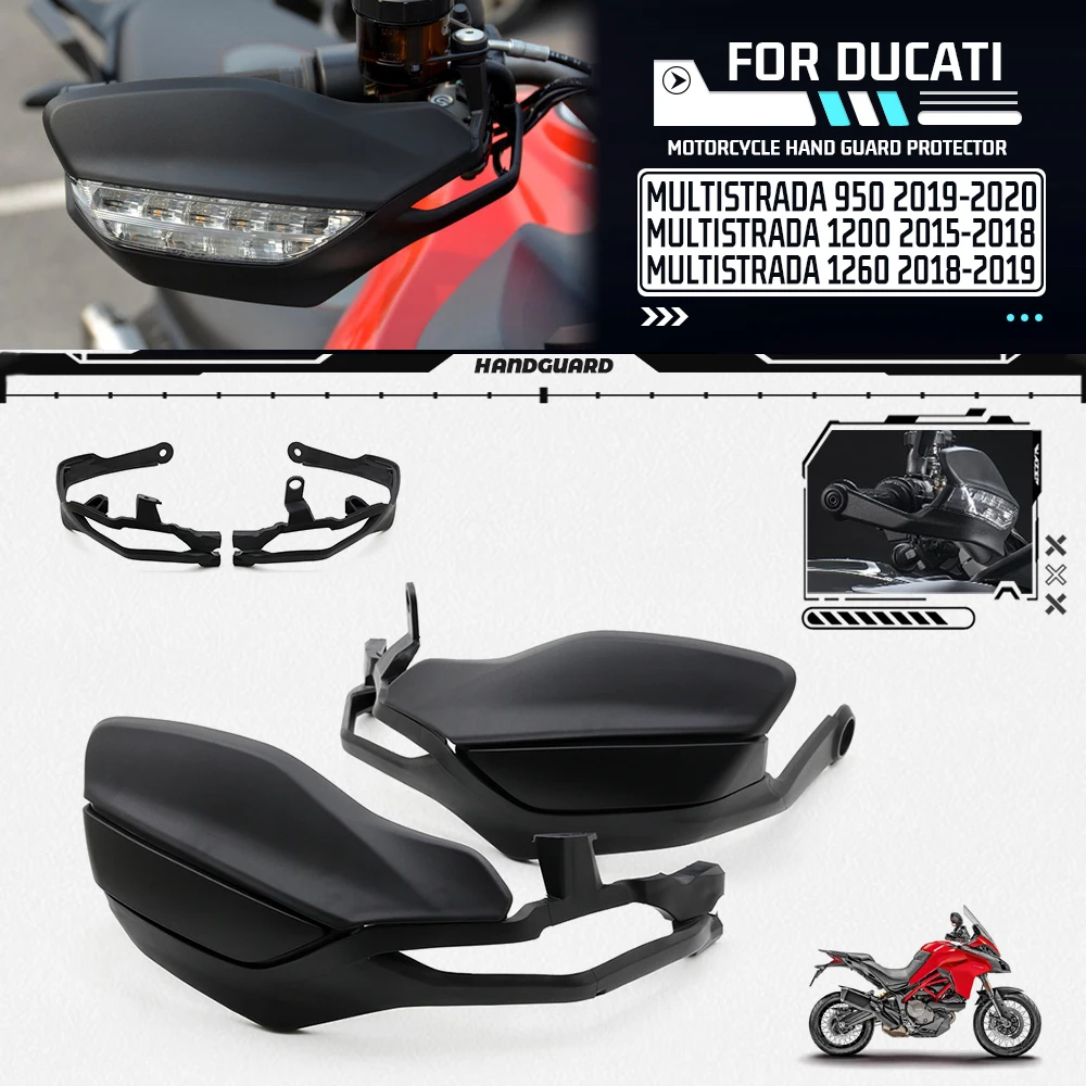 For Ducati MULTISTRADA MTS 950 1200 1260 MTS950 MTS1200 Motorcycle Accessories Handle Guard Handlebar Handguards Shields Cover