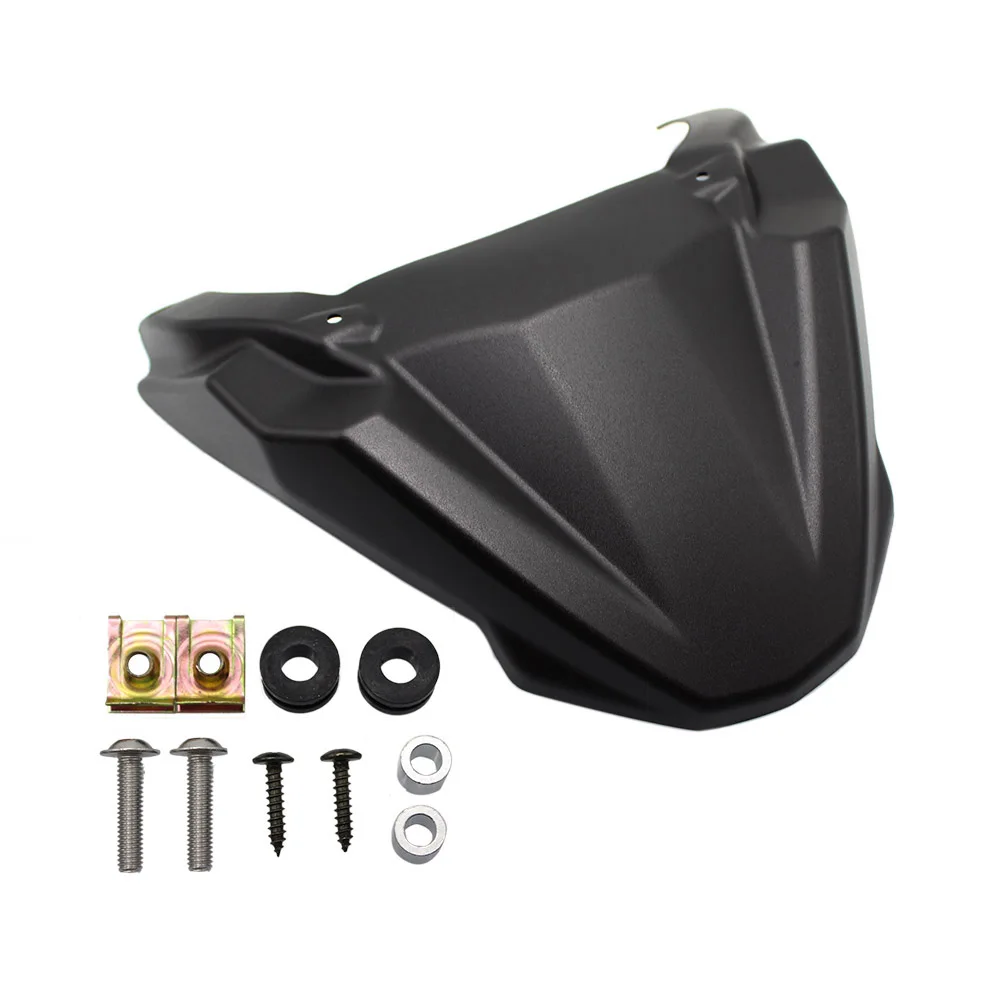 Black Color Front Wheel Fender For Yamaha MT-09 FJ09 MT09 Tracer 900 GT 2015-2018 Beak Nose Cone Extension Cover