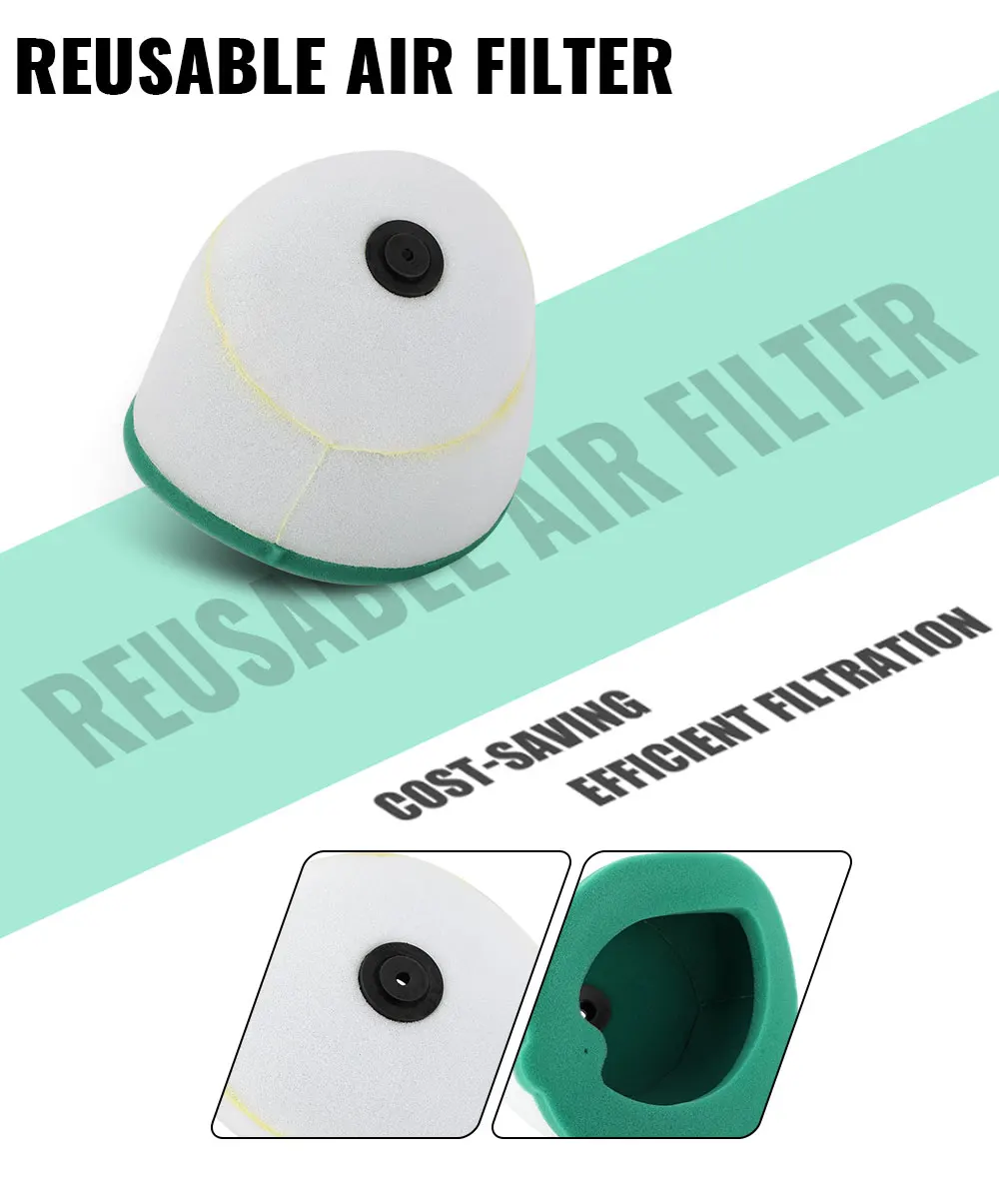 Motorcycle High Quality Air Filter For HONDA YAMAHA SUZUKI KAWASAKI CR CRF RM RMZ YZ WRF YZF KX KXF 125 250 400 426 450