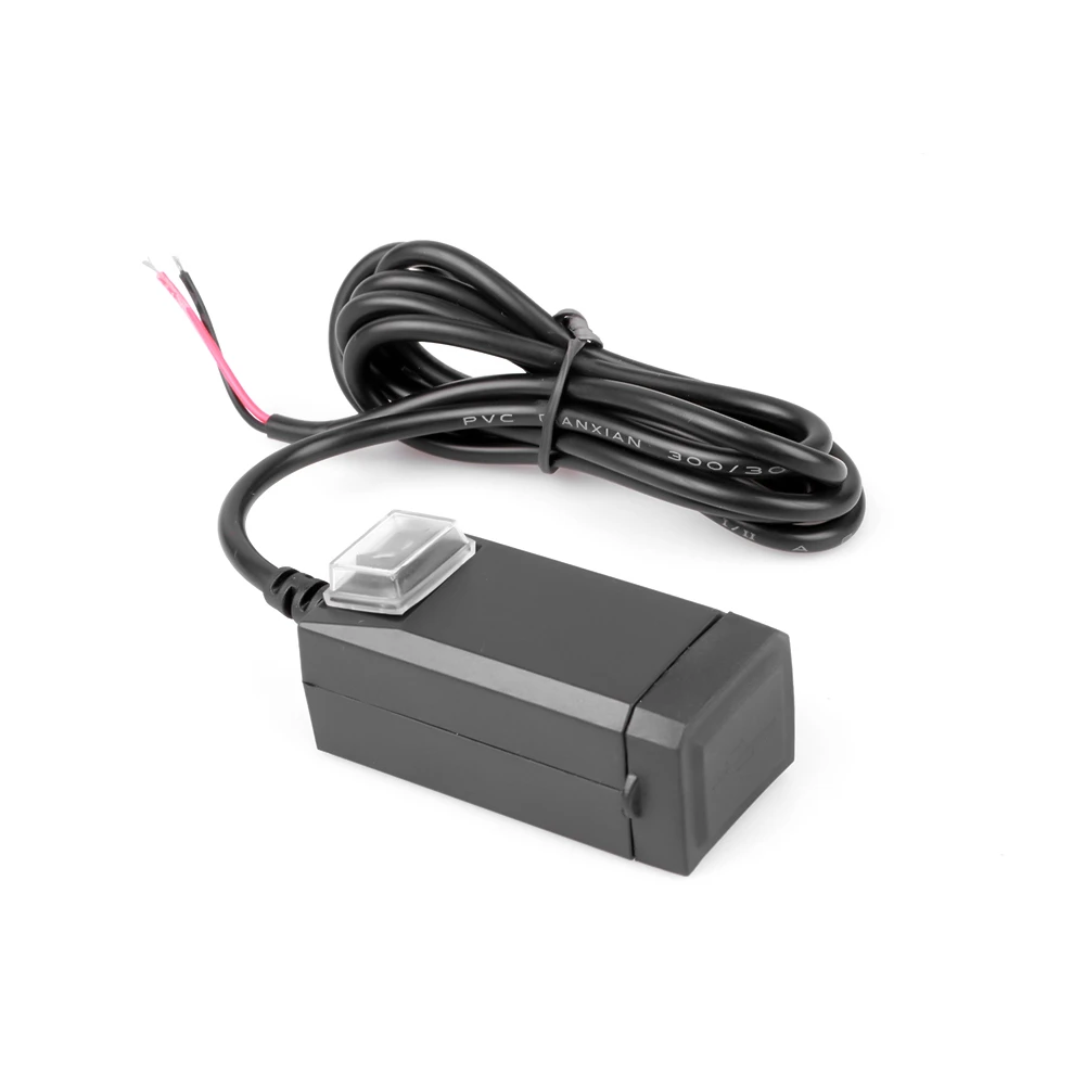 Motorcycle USB Charger QC3.0 Handlebar Fast Charging Waterproof 12V Socket Adapter With With ON/Off Switch For Phone Navigation