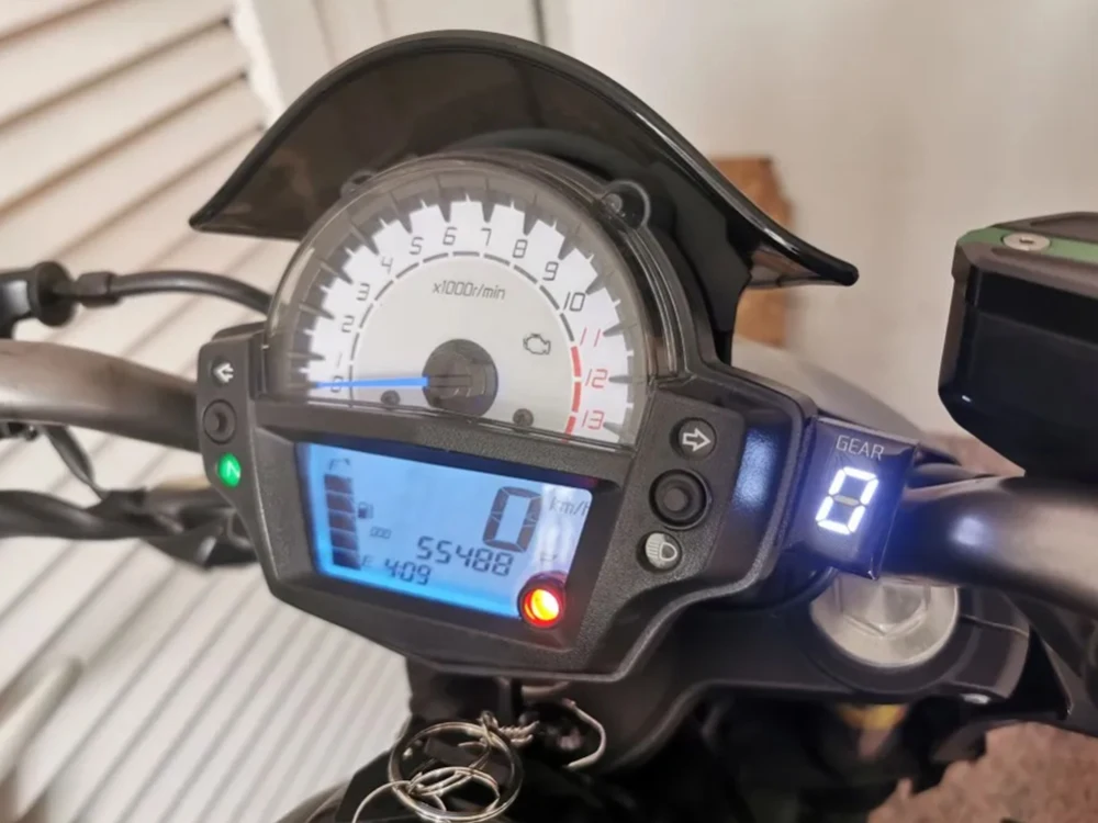 For Kawasaki Ninja 300 250R 250 R Ninja250R Motorcycle Accessories Gear Indicator Gear Counter Display Speed Report Indicator